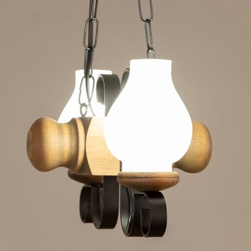  Brilagi - Luster na lancu RUSTIC 2xE14/40W/230V bukva Slike