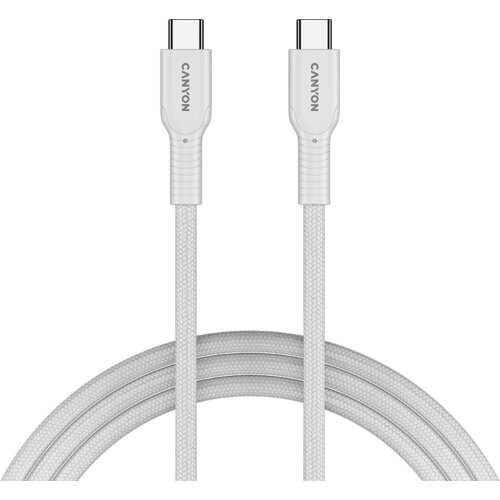 Canyon cable OnWire 60CL C-C 60W COLOR Braided 1m White Cijene