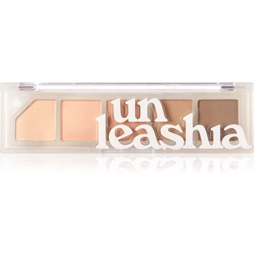 Unleashia Mood Shower Eye Palette paleta sjenila za oči nijansa NO.1 Vanilla Shower 1 kom Cijene