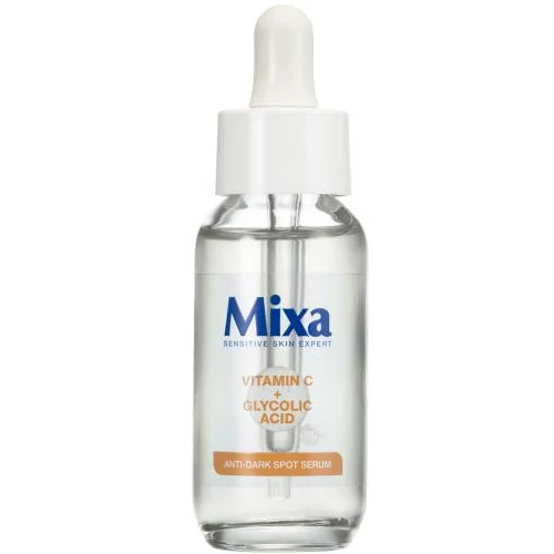 Mixa Vitamin C + Glycolic Acid Anti-Dark Spot Serum serum za lice 30 ml za ženske