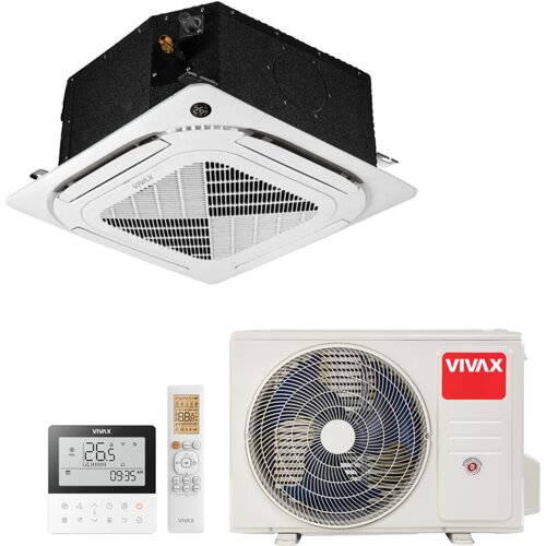 Vivax ACP-18CC50AERI+ R32 stropna kasetna 5,3kw klimatska naprava - Cene
