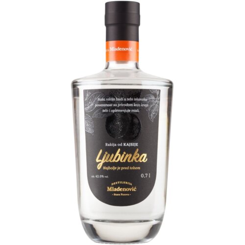 Mladenović Rakija Ljubinka od kajsije 42% vol, 700ml Cene