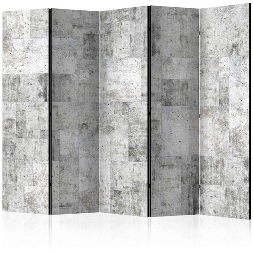  Paravan u 5 dijelova - Concrete: Grey City II [Room Dividers] 225x172 Slike