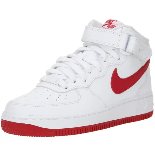 Nike Sportswear Visoke tenisice 'Air Force 1 07' crvena / bijela