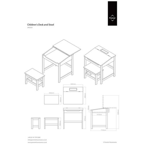 Premier Housewares Set dječjeg namje&amp;scaron;taja Jordan &amp;ndash; Slike