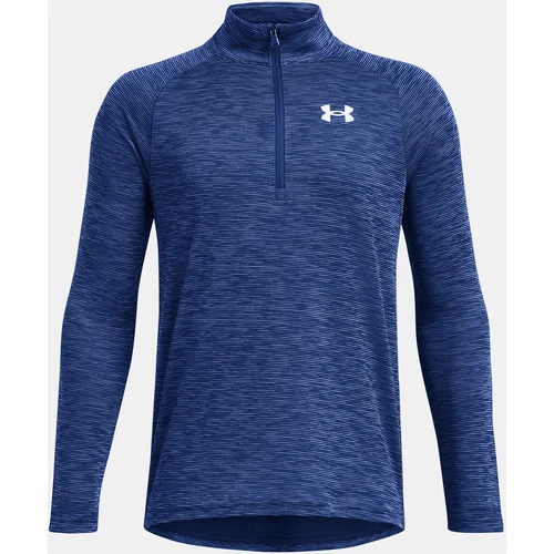 Under Armour Boys' T-shirt UA Tech Textured 1/2 Zip - Boys