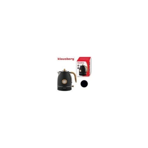 Klausberg KB-7907 retro kuhalo za vodu s termometrom 1,7 L, 2200 W &ndash; crno Cijene