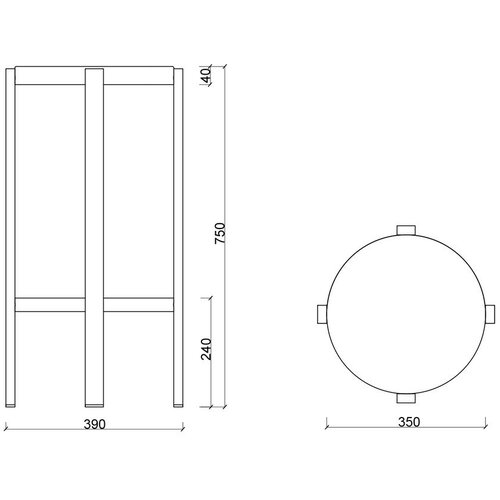 Noo.ma Crvena željezna barska stolica (visine sjedala 75 cm) Doon &amp;ndash; Slike