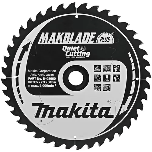 Makita TCT žagin list MAKBlade Plus 305mm B-08660
