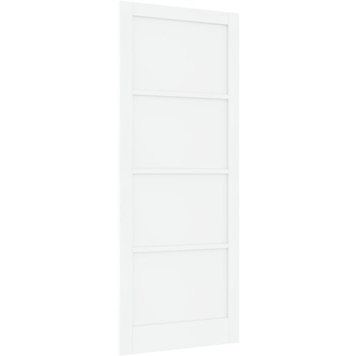 VidaXL notranja vrata &amp;#039;ORKDAL&amp;#039;bela 93x232x4 cm trda lesena borovina Slike