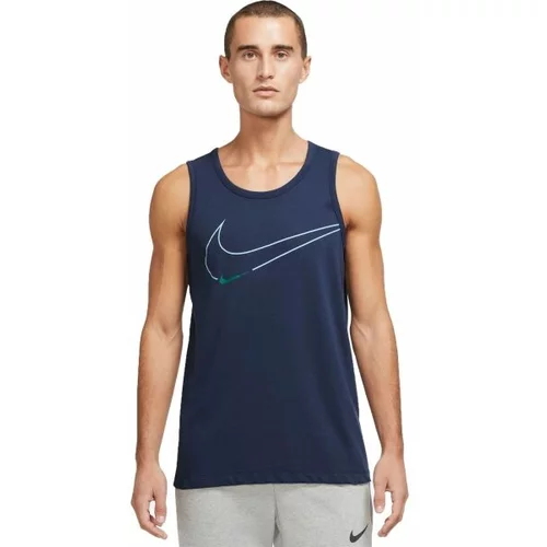 Nike M NK DF TANK 6/1 GFX Muška majica bez rukava, tamno plava, veličina