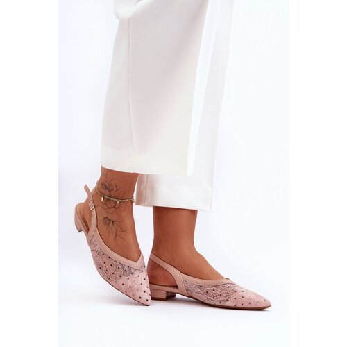 Kesi Women's ballerinas in rings pink Adore Slike