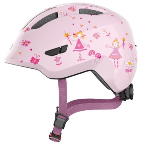 Abus kaciga za bicikliste Smiley 3.0 rose princess - M Cene