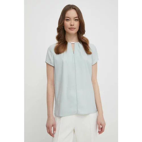 Calvin Klein Bluza za žene, boja: zelena, bez uzorka