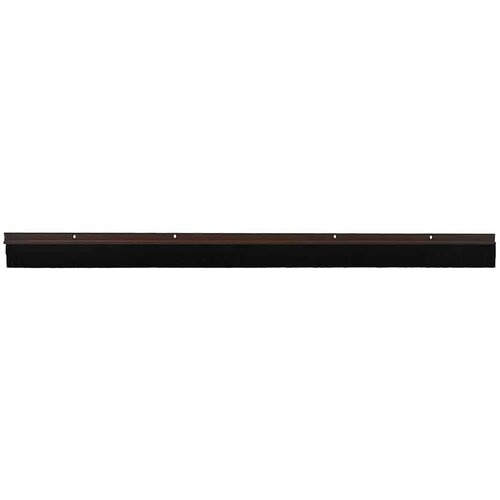  Držač četke za vrata 12 pcs Smeđa 100 cm Aluminijski legura Slike