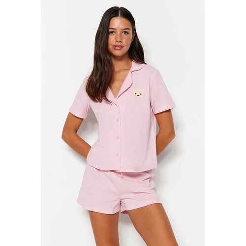 TRENDYOLMILLA Ženski set pidžame Thmss23Pt00012, Roze Cene