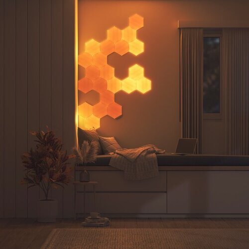 Nanoleaf NL52-K-3002HB-13PK- SET 13x LED prigu&amp;scaron;iva paneli HEXAGONS LED/2W/230V Slike