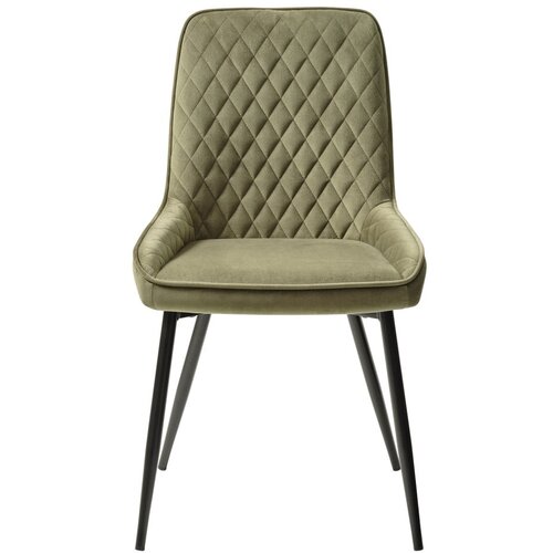 Unique Furniture Zelen žameten jedilni stol Milton – Cene