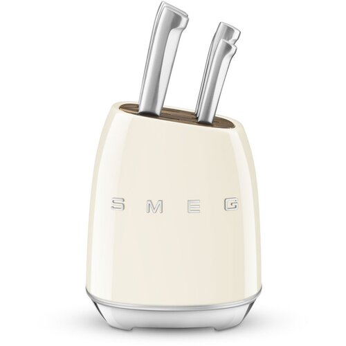 Smeg KBSF02CR Blok nožev 6 delni komplet smetana, nožev Cene