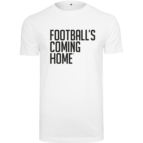 Merchcode Footballs Coming Home Logo Tee white Cene