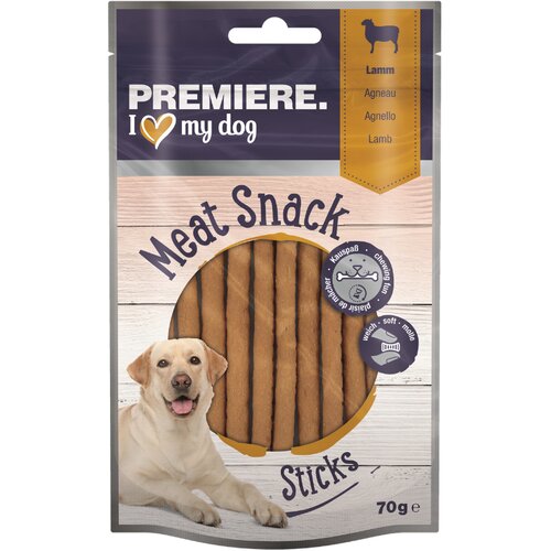 Premiere pribolj&scaron;ek za pse Meat Sticks jagnjetina 70 g Cene