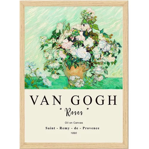 Wallity Plakat z okvirjem 35x45 cm Vincent Van Gogh – Wallity