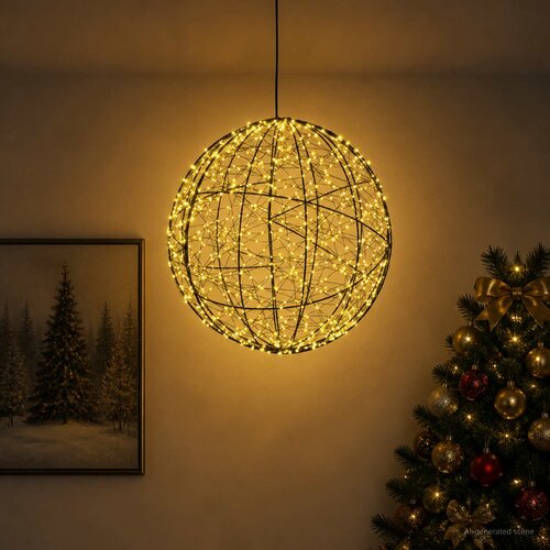  Božićni vrh svjetla 950 LED lampica Topla bijela Slike
