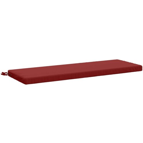  Jastučić za klupu SOEST 100% poliester Vinska crvena - boja crnog vina 100 x 40 x 5 cm Poliester Slike