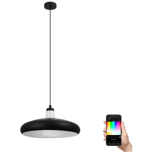 Eglo 99032 - led rgb prigušiva viseća svetiljka na sajli tabanera-c 1xE27/9W/230V Cene