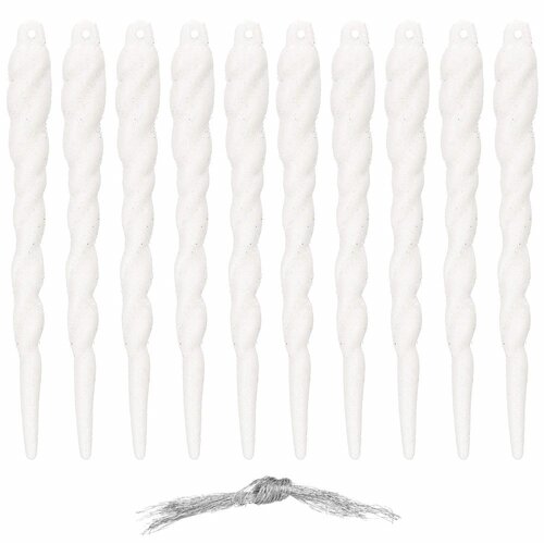  Božićni ukrasi od 12 cm - set od 10 komada Slike