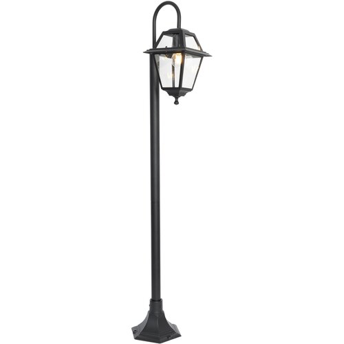 QAZQA Klassieke buiten lantaarn zwart 135 cm IP44 - Berta Cene