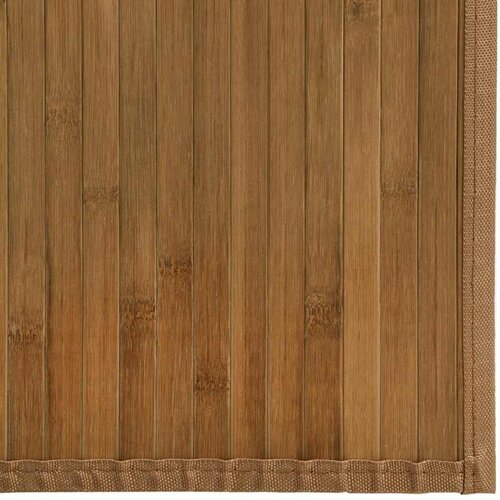  Tepih pravokutni smeđi 70 x 1000 cm od bambusa Slike