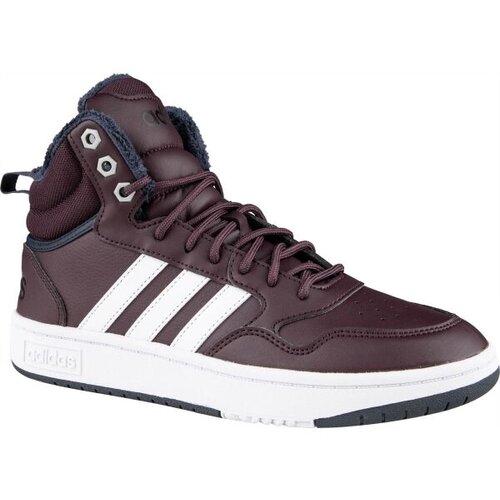 Adidas HOOPS 3.0 MID WTR Ženske zimske cipele, smeđa, veličina 36 2/3 Slike