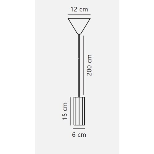 Nordlux visilica alanis na lanku 1xGU10/15W/230V Slike