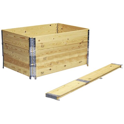 X okvir visoke gredice (80 60 20 cm, Vrt) Slike