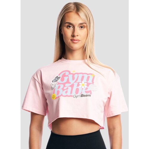 GymBeam Ženska majica GymBabe Cherrybloom Cene
