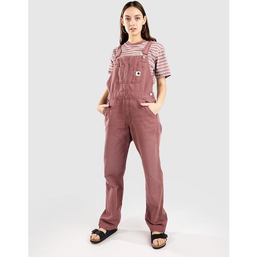 Carhartt WIP Bib Overall Straight Hlace z naramnicami dusky pink / stone canvas Cene