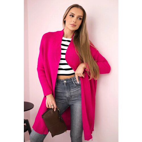 Kesi Sweater with batwing sleeve fuchsia Cene
