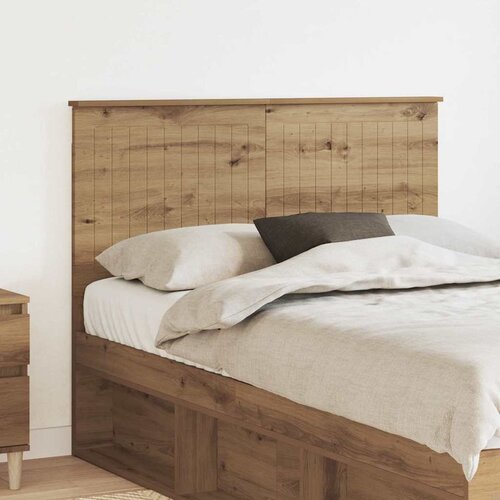 vidaXL Vzglavje z vzglavjem Umetni hrast 120 cm Konstruiran les Cene