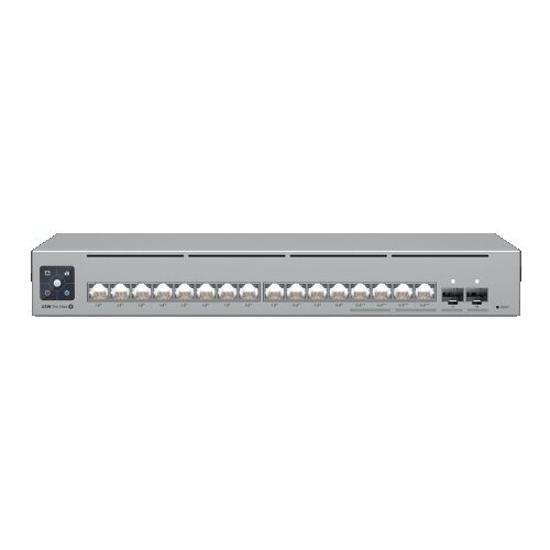 Ubiquiti 16-port, layer 3 etherlighting switch ( USW-PRO-MAX-16-POE-EU ) Cene