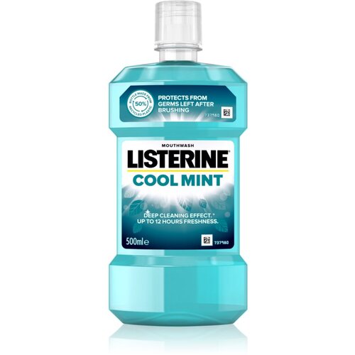 Listerine mouthwash Cool Mint vodica za ispiranje usta za svjež dah 500 ml Slike