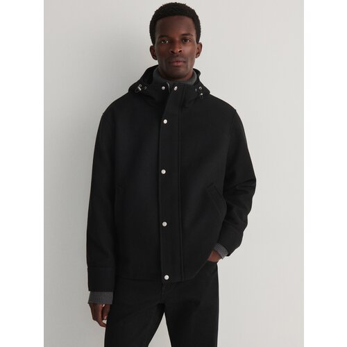 Reserved - Jakna s kapuljačom - crno Cijene