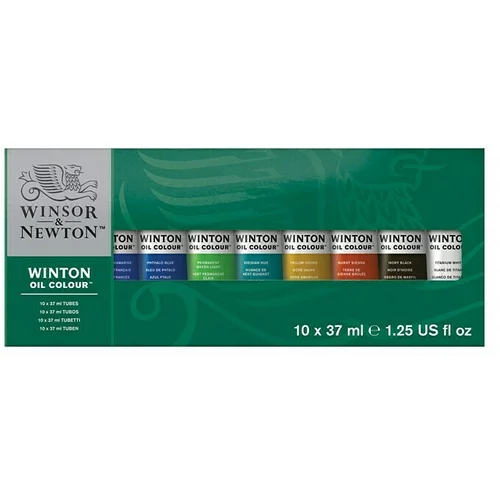 WINSOR & NEWTON Set uljenih boja (10 Kom. x 37 ml, Tuba)