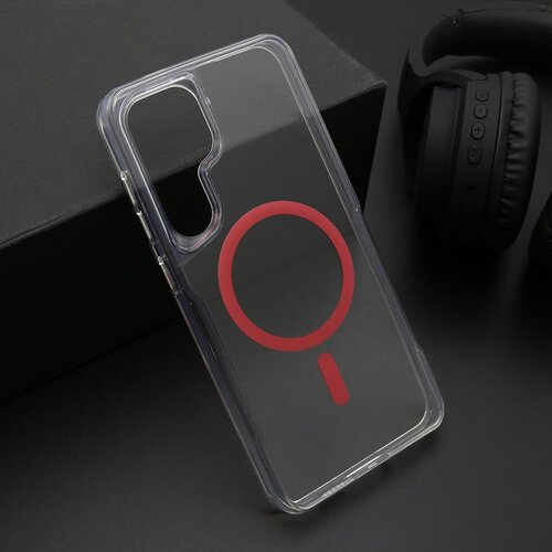 Maska AURA MagSafe za Samsung S721B Galaxy S24 FE 5G/ crvena Cene
