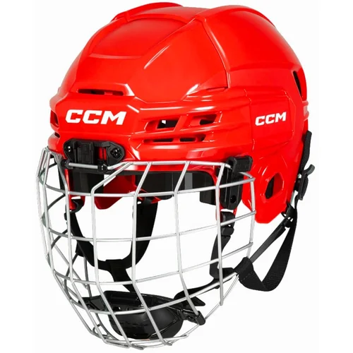 CCM Tacks 70 red Ice Hockey Helmet Combo Pupil (youth)