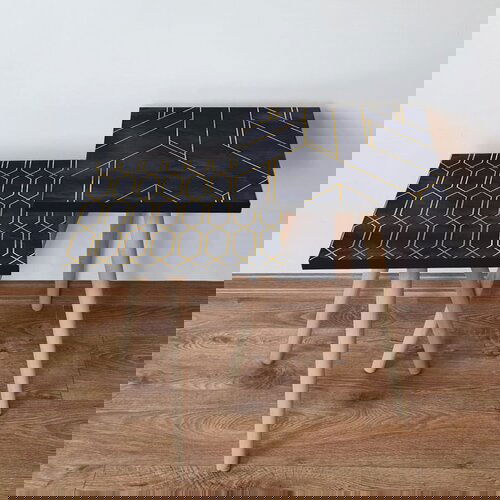 Hanah home set klub stočića 2Shp436, 2 komada, Crni Cene