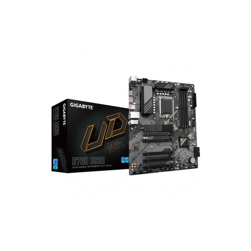 Gigabyte MB B760 DS3HLGA1700; 4xDDR5; 2xM.2,4xSATA;HDMI, DP; ATX Cijene