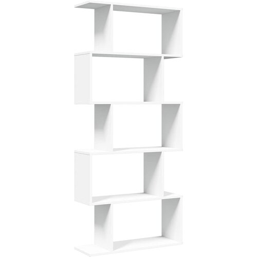 Pregrada za sobe s 5 katova, 70x24x161 cm, inženjerski drvo Slike