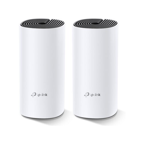 Tp-link deco M4 (2-PACK) wi-fi whole-home mesh AC1200 dual-band 300/867Mbps(2.4/5GHz), 2x glan, 2x antene Slike
