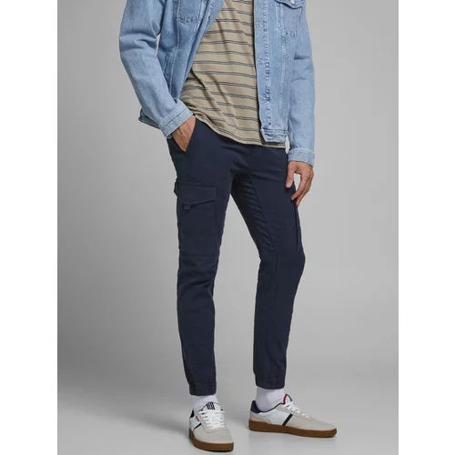 Jack & Jones Paul Hlače Modra